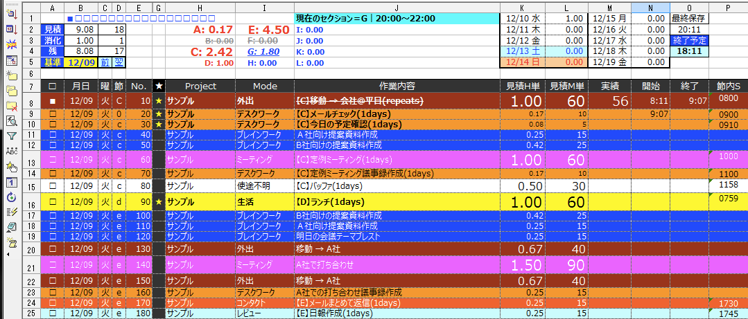 タスク管理 ツール